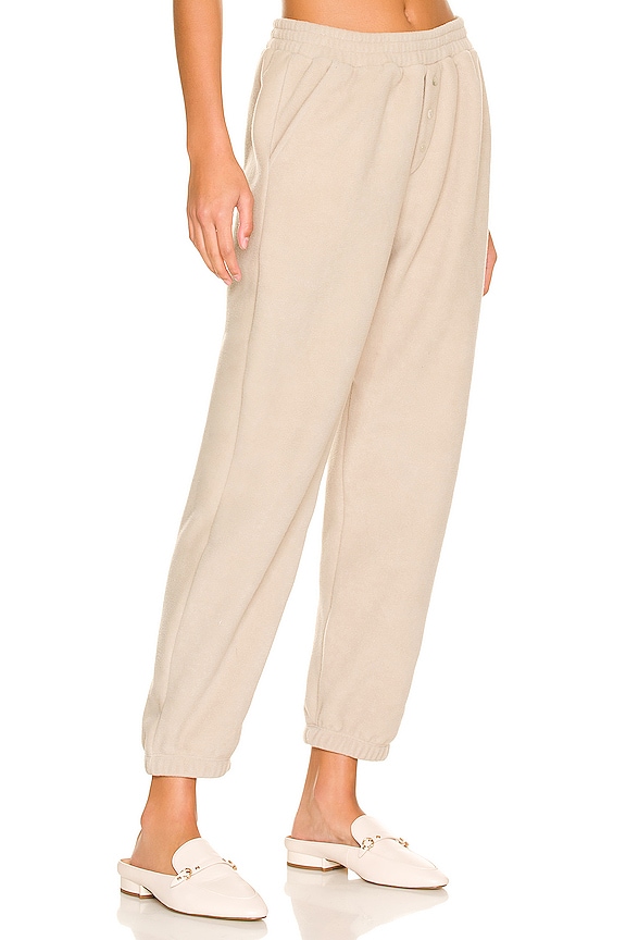 view 2 of 4 PANTALÓN DEPORTIVO POLAR FLEECE in Stone