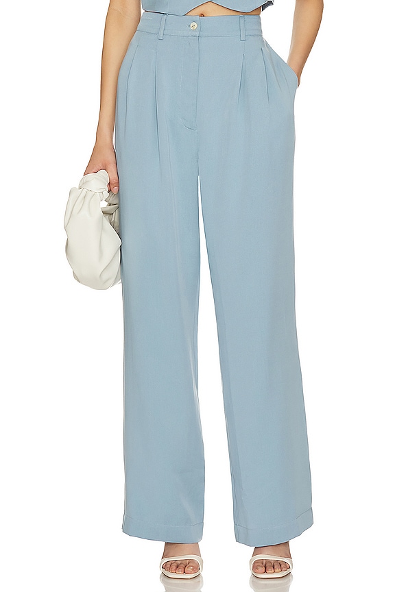 view 1 of 4 Pleated Pant in Sky