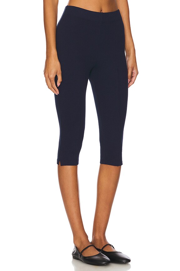 view 2 of 6 The Rib Pedal Pusher in Navy