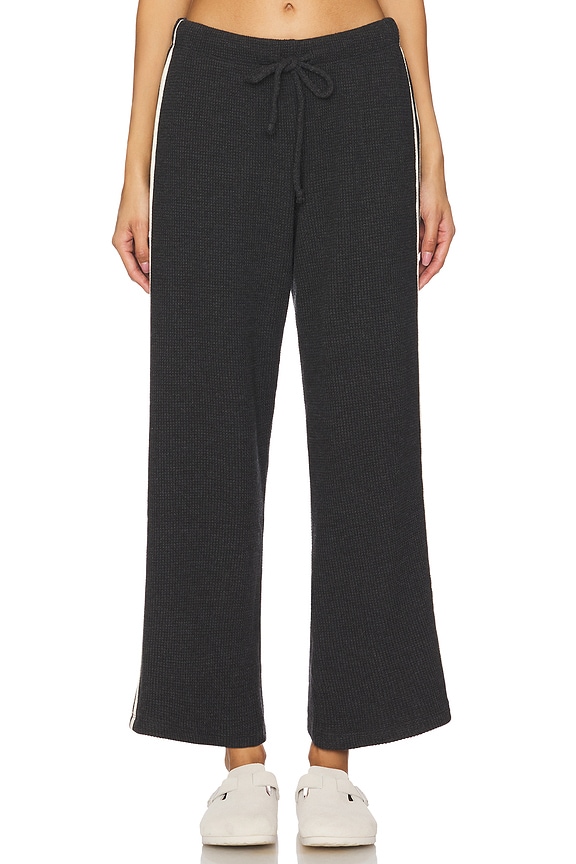 view 2 of 7 PANTALON EN LAINE in Charcoal Grey