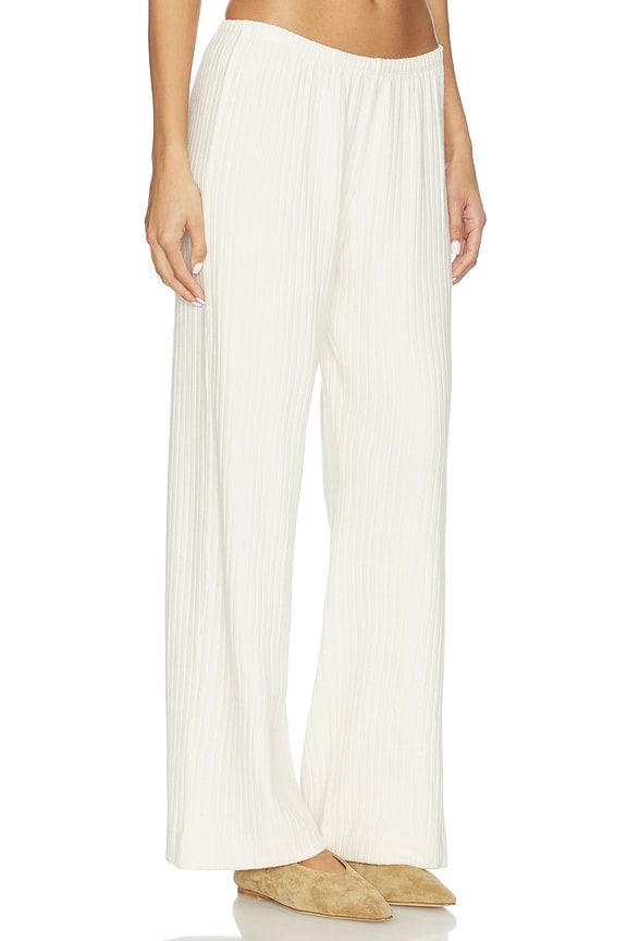 view 2 of 6 PANTALON LARGE in Creme