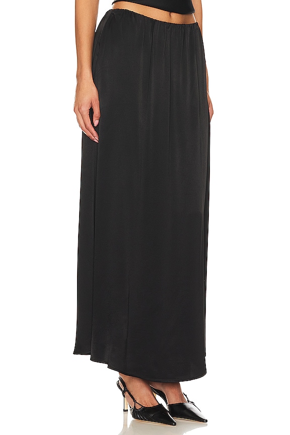 view 2 of 4 ЮБКА МАКСИ SIMPLE in Jet