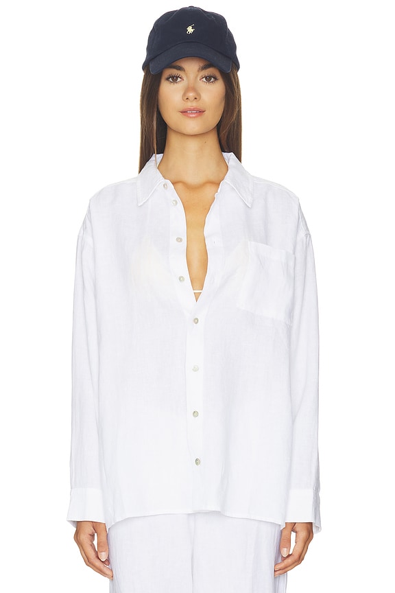view 2 of 5 CAMISA RELAXED in Powder