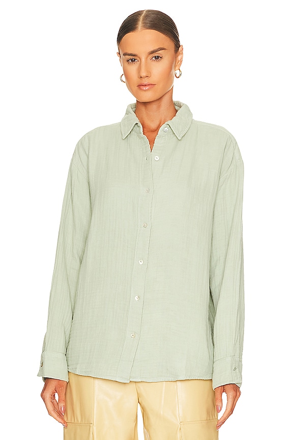 view 2 of 5 Bubble Shirt in Eucalyptus