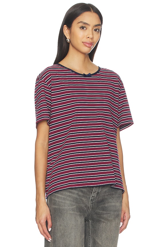 view 2 of 5 T-SHIRT CLASSIQUE in Oxblood