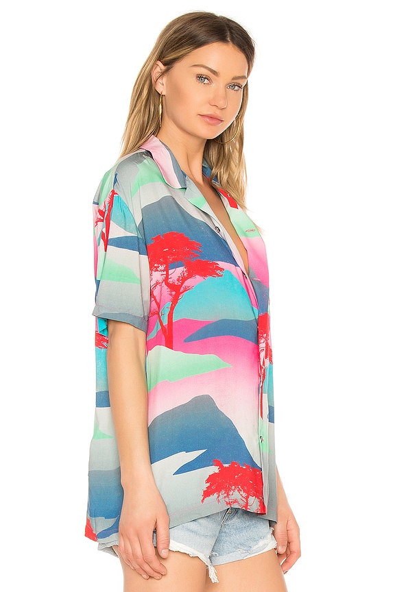 view 2 of 5 Hawaiian Shirt in Moon Safari