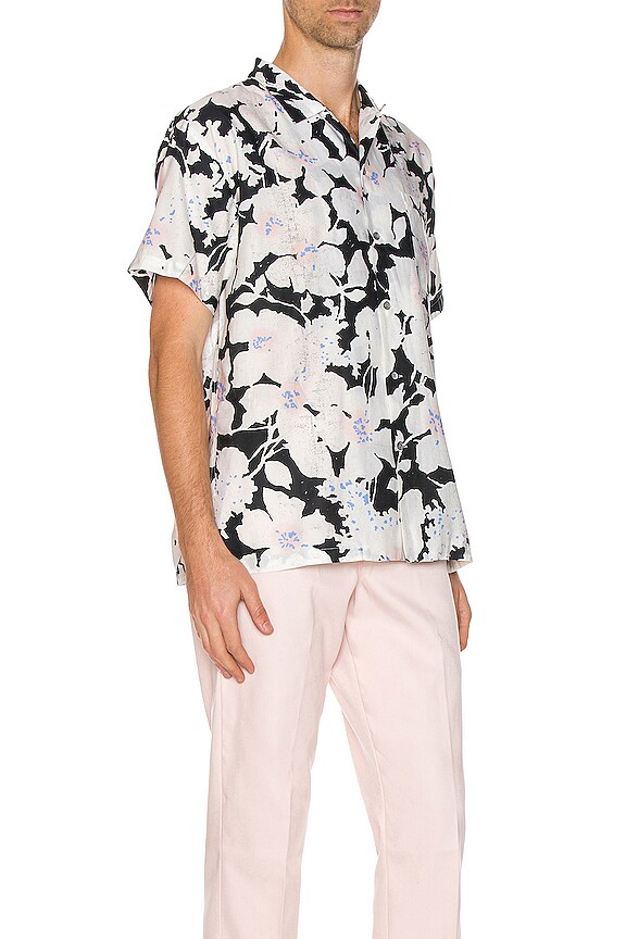 view 2 of 5 CAMISA HAWAIIAN in Cloud Control White