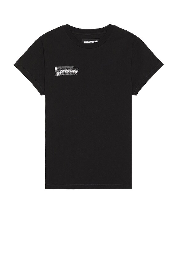 view 2 of 3 ФУТБОЛКА in Palm Poem Black