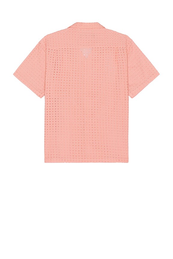 view 2 of 3 Short Sleeve Hawaiian Shirt in PEACHY ANGLAIS