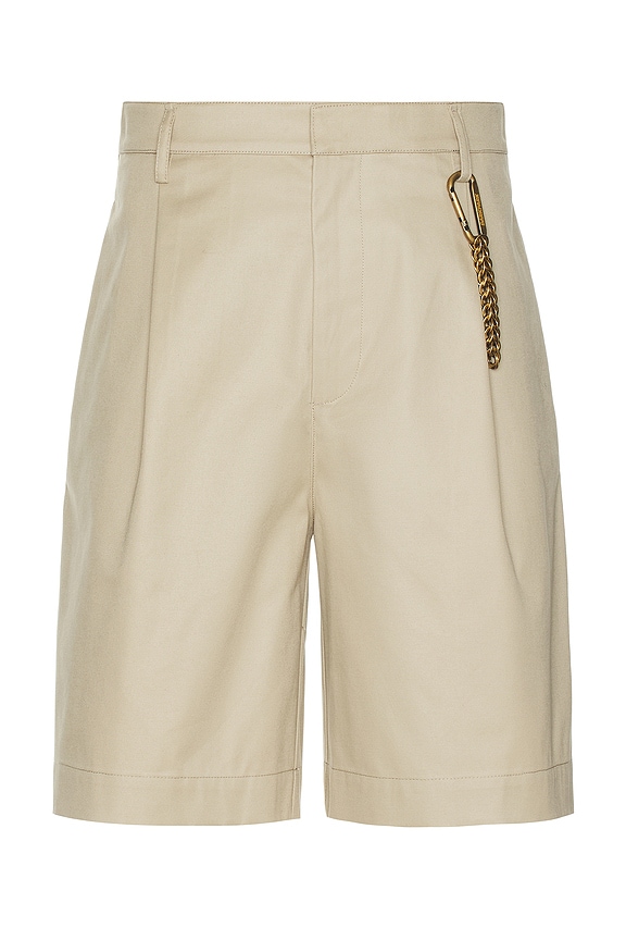 view 1 of 6 Danny Wide Leg Shorts in Beige