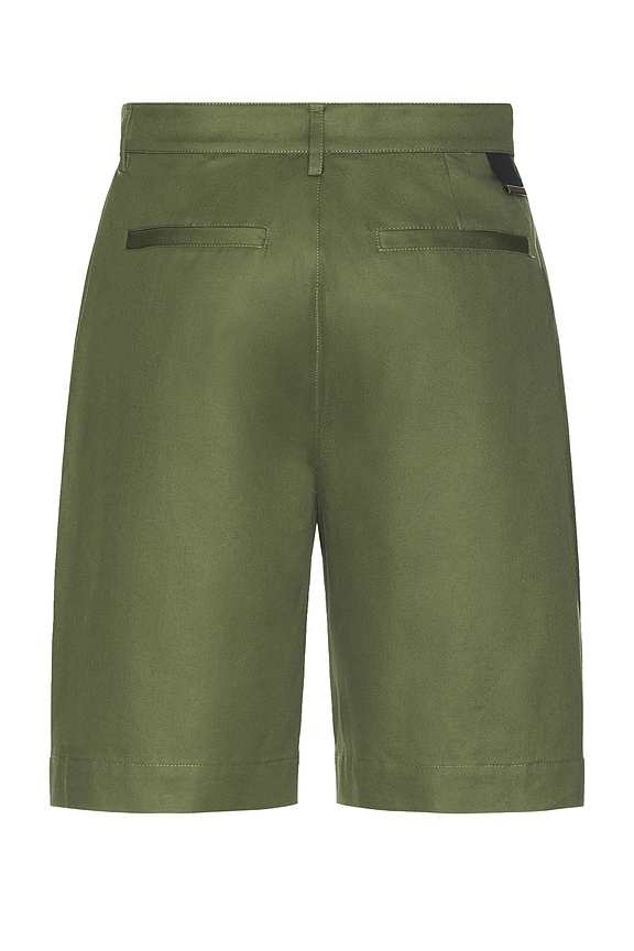 view 2 of 6 Danny Wide Leg Shorts in Military Green