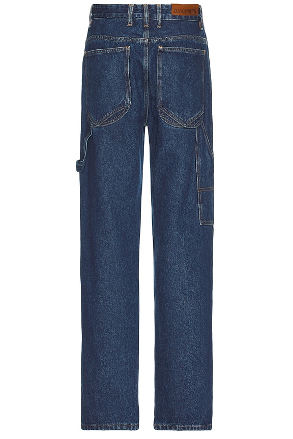 view 2 of 7 Relax Fit Worker Denim Jeans in Medium Full