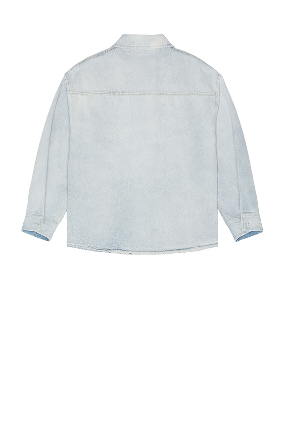 view 2 of 4 Keanu Denim Shirt in Ice Blue