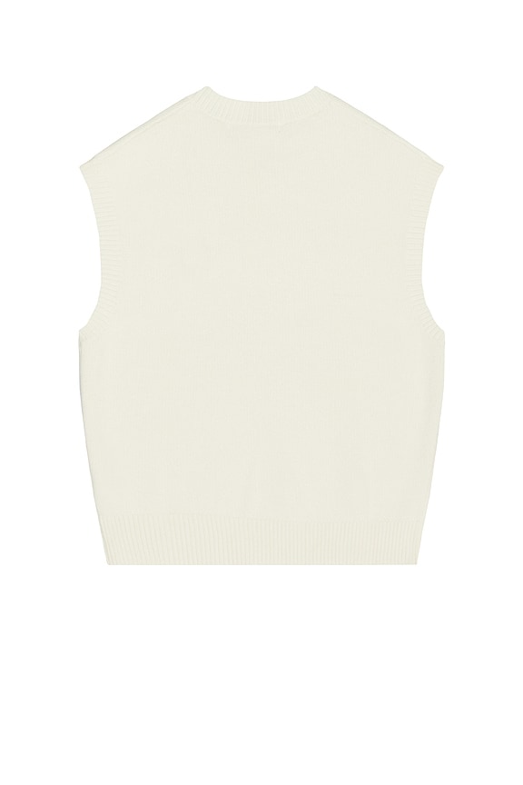 view 2 of 4 CHALECO SLUB in Off White