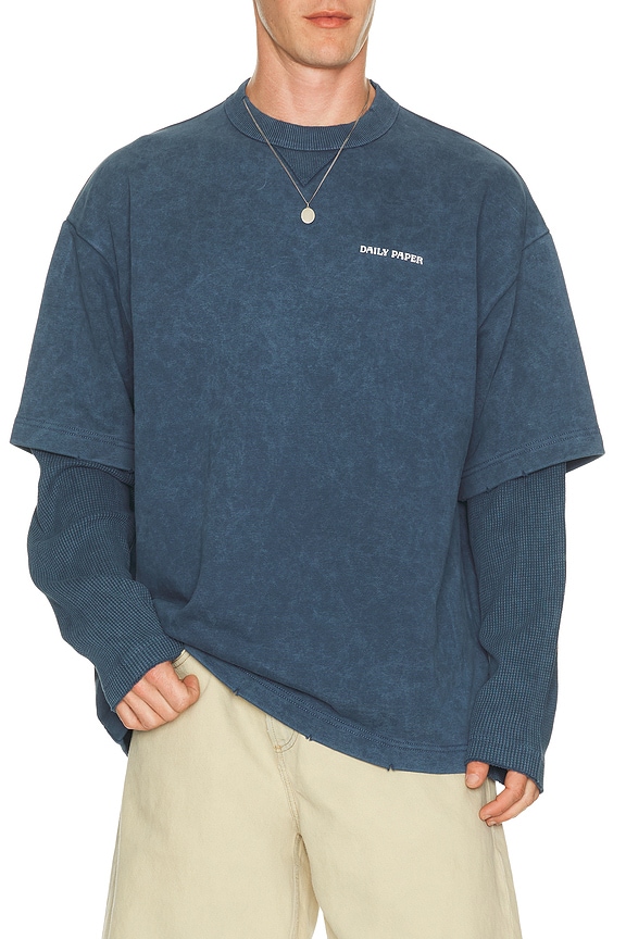 view 1 of 4 Tシャツ in Blue