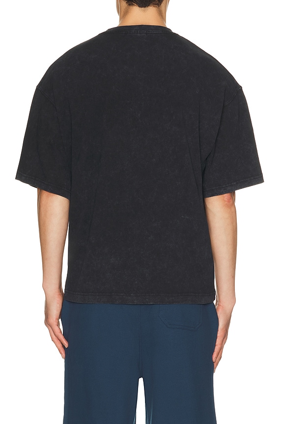 view 2 of 4 Shield Helmet Short Sleeve T-Shirt in Washed Black