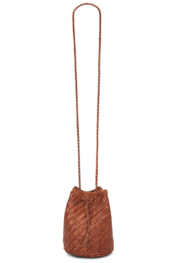 view 2 of 4 POMPOM DOUBLE JUMP 백 in Tan