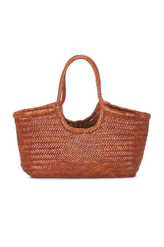 view 2 of 4 Nantucket Basket Big Bag in Tan