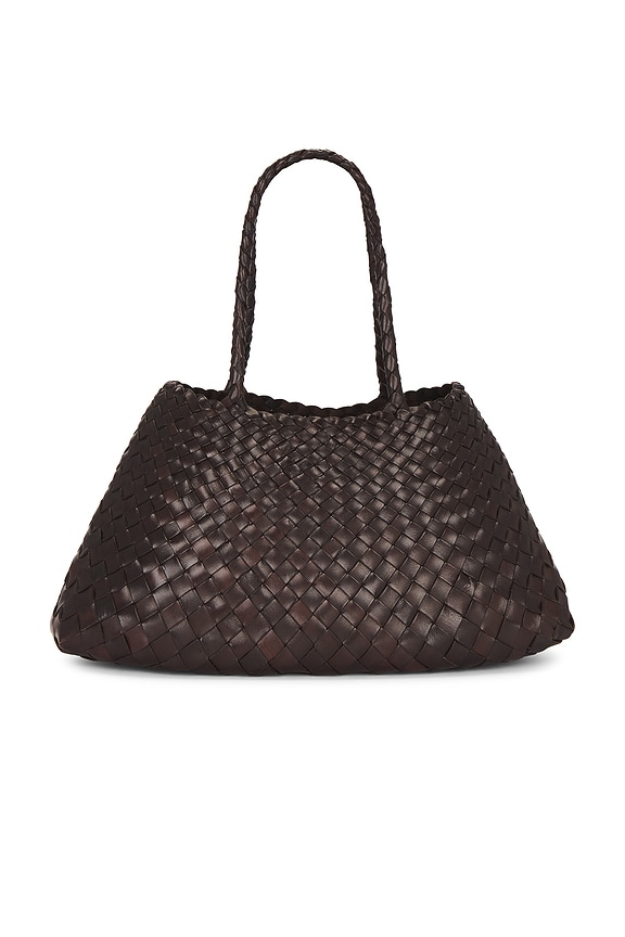 view 2 of 4 Santa Croce Large Tote in Dark Brown