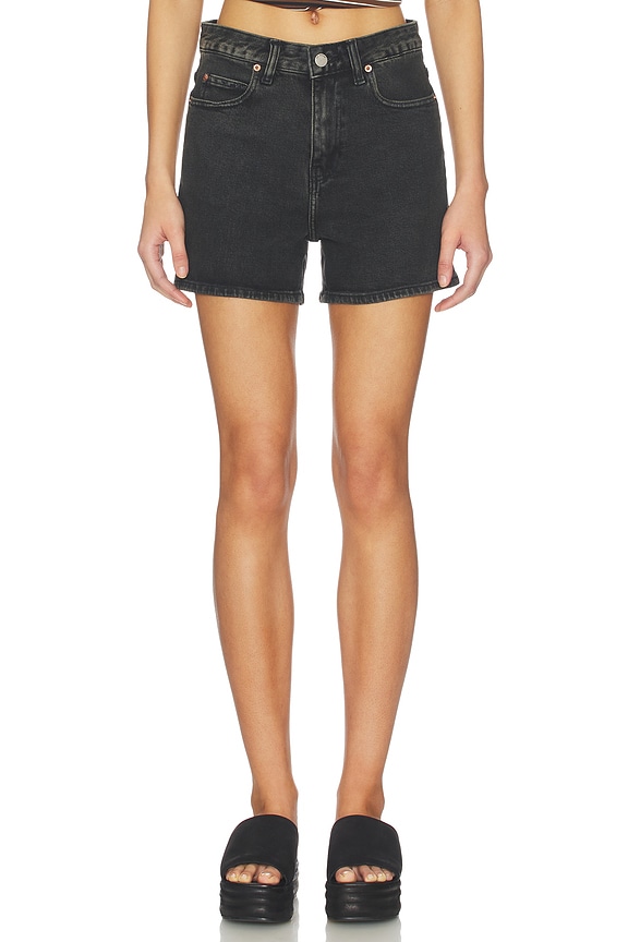 view 1 of 6 Nora Shorts in Tar Aged Black