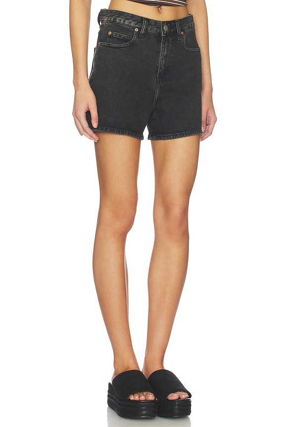 view 2 of 6 Nora Shorts in Tar Aged Black