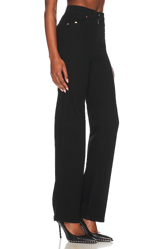 view 2 of 4 Moxy Straight in Solid Black