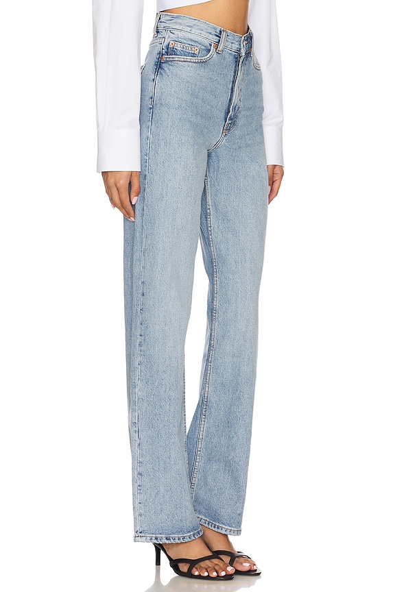 view 2 of 6 Echo Straight Jeans in Bay Blue Jay