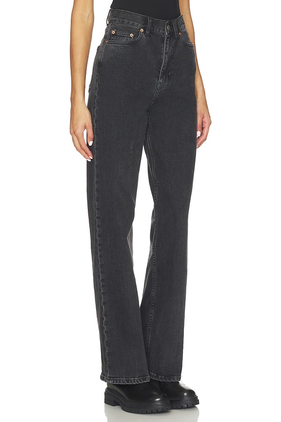 view 2 of 6 Echo Straight Jeans in Tar Retro Black