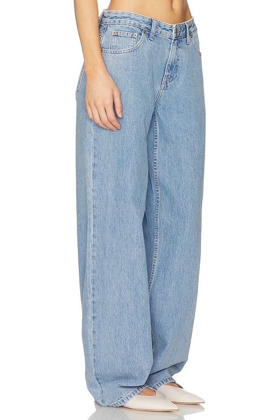 view 2 of 6 Hill Wide Leg Jeans in Haze Light Retro
