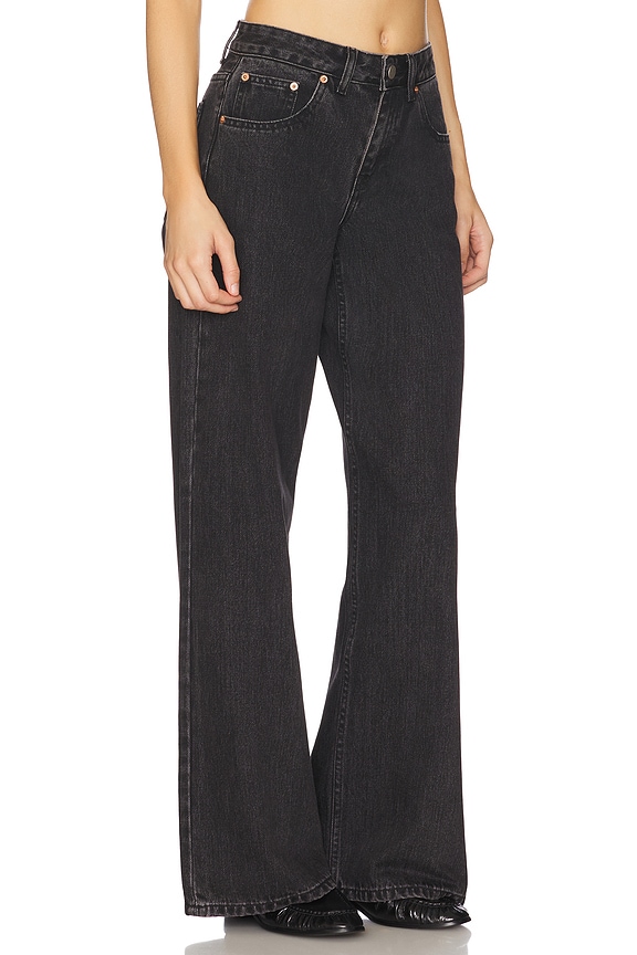 view 2 of 6 Rhue Wide Leg Jeans in Retro Black