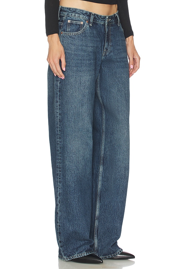 view 2 of 6 Hill Wide Leg in Stream Dark Used