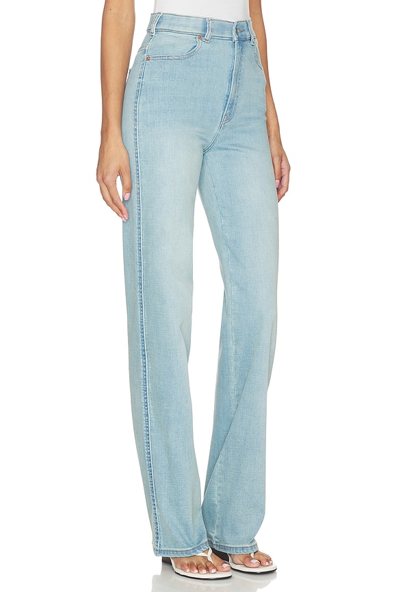 view 2 of 6 Moxy Straight Jeans in Vale Light Used Dirt