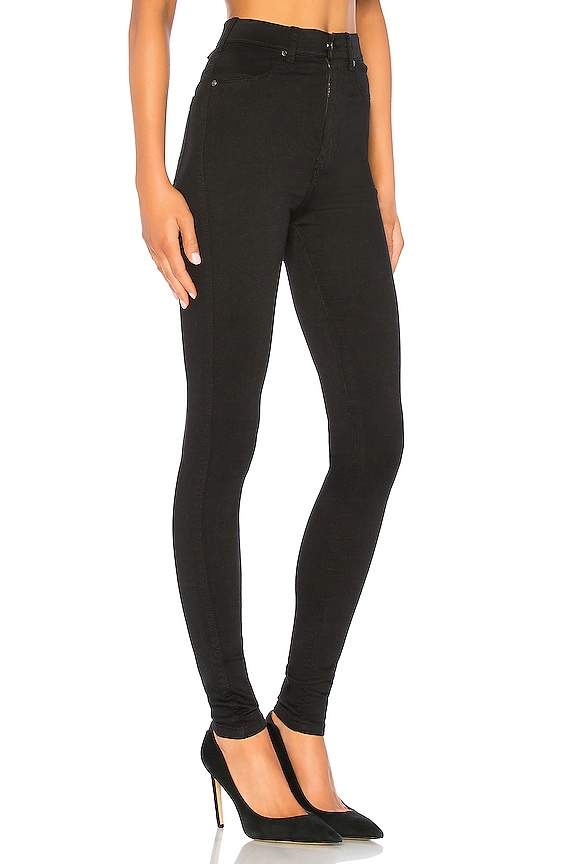 view 2 of 4 High Waist Solitaire Jean in Black