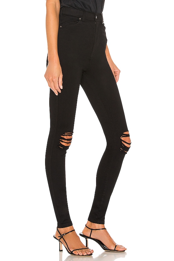 view 2 of 4 Moxy Jean in Black Ripped Knees