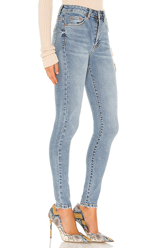 view 2 of 4 JEAN SKINNY ERIN in Frost Blue