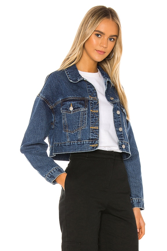 view 2 of 4 YOKO TRUCKER 자켓 in Dark Glacier Blue