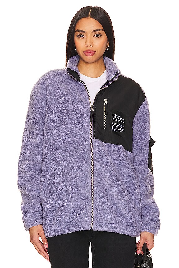 view 2 of 6 BLOUSON PIPER in Blue Granite