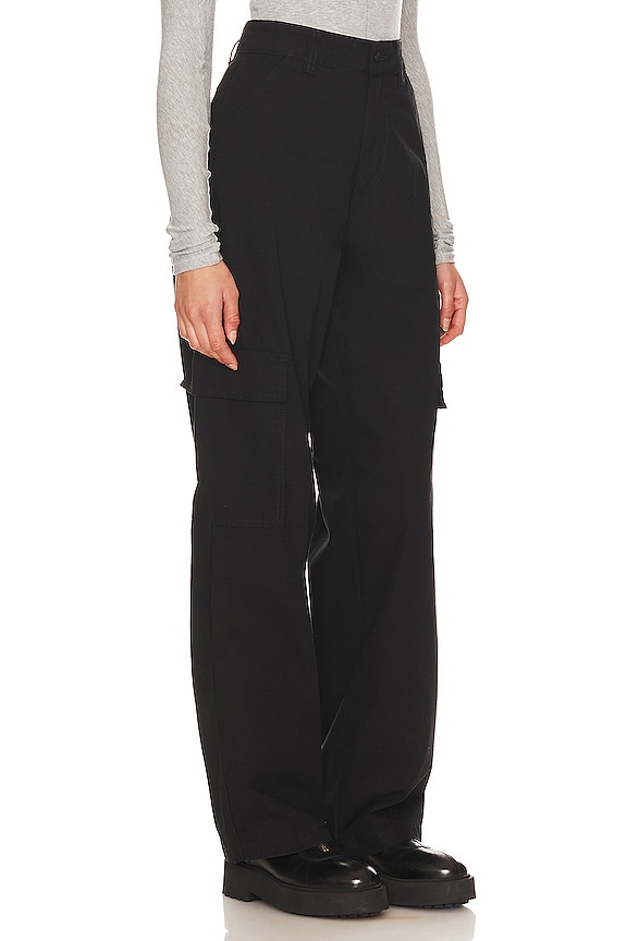 view 2 of 4 DONNA CARGO WIDE LEG 팬츠 in Black