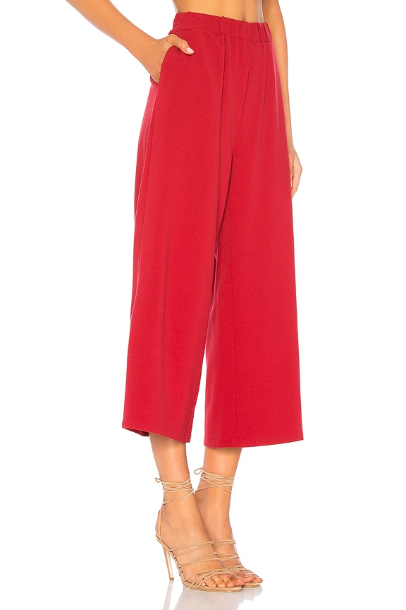 view 2 of 4 ABEL トラウザー in Blood Red