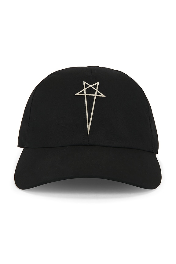view 1 of 2 Pentagram Baseball Cap in Black & Pearl