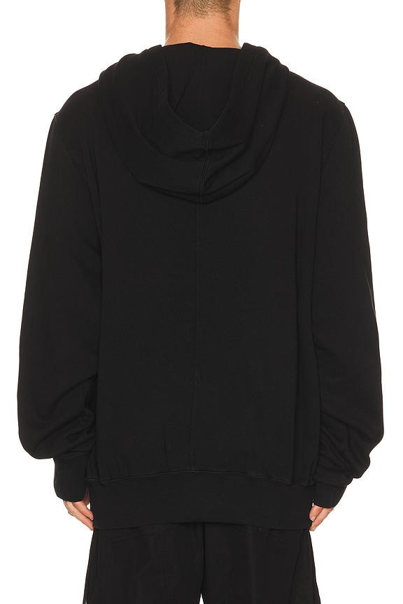 view 2 of 4 SWEAT À CAPUCHE OVERSIZED in Black & Milk