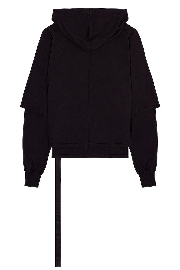 view 2 of 4 SWEAT À CAPUCHE HUSTLER in Black & Oyster