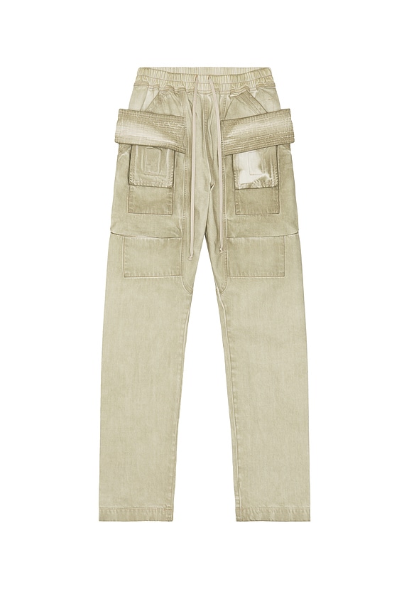DRKSHDW by Rick Owens Creatch Cargo Drawstring in Sand | REVOLVE