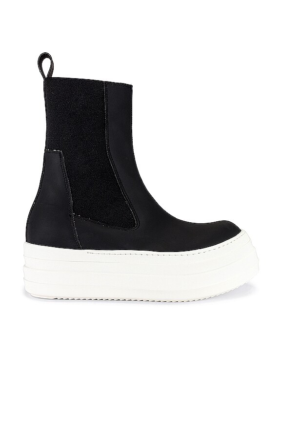 view 2 of 6 Double Bumper Beetle Sneaker in Black in Black & White