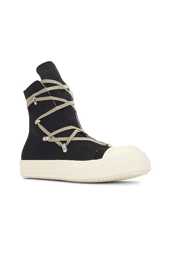 view 2 of 6 Hexa Sneaks in Black & Milk