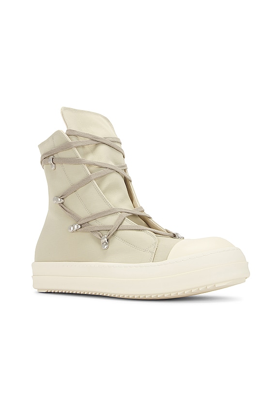 view 2 of 6 ZAPATILLAS DE CAÑA ALTA HEXA in Pearl & Milk