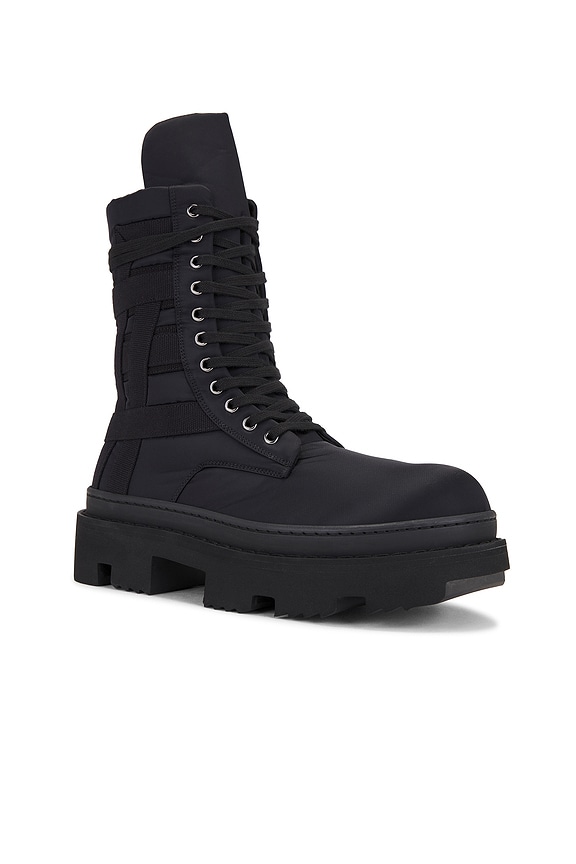 view 2 of 5 Army Megatooth Ankle Boot in Black