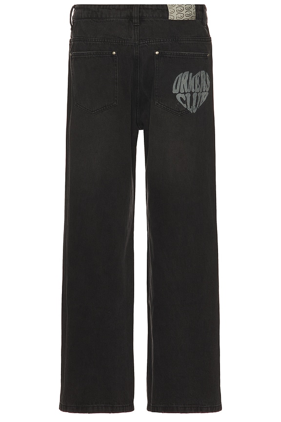 view 2 of 5 Heart Pocket Jeans in Black