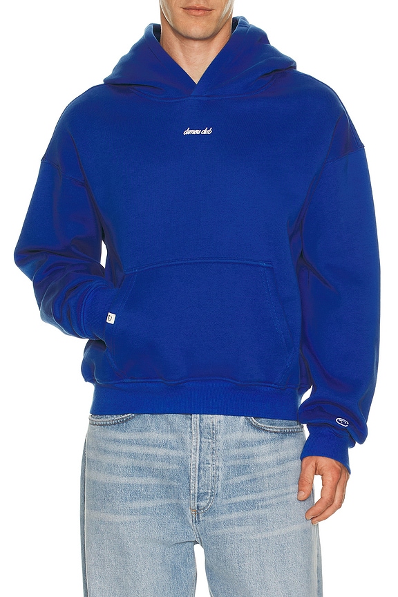 view 2 of 4 It's Okay To Not Know Hoodie in Cobalt Blue