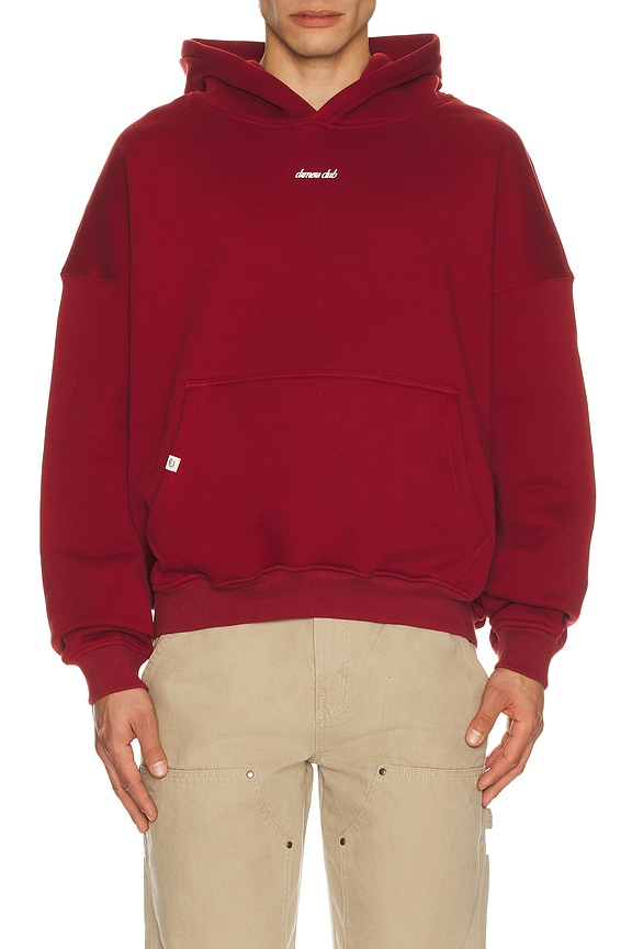 view 2 of 5 It's Okay To Not Know Hoodie in Maroon